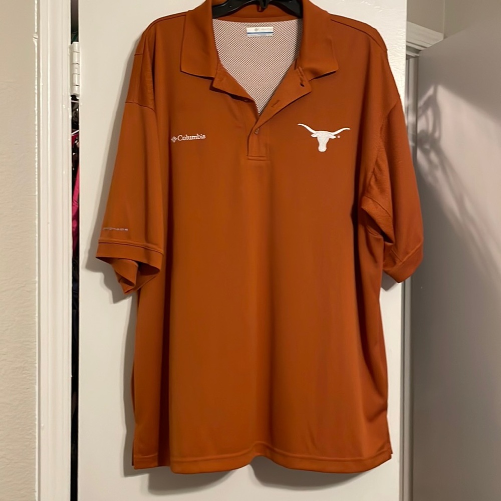 COPY - Mens Columbia Texas Longhorn Polo, XL